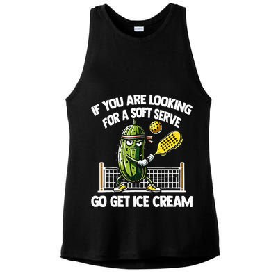 If You Are Looking For A Soft Serve Go Get Ice Cream Ladies PosiCharge Tri-Blend Wicking Tank