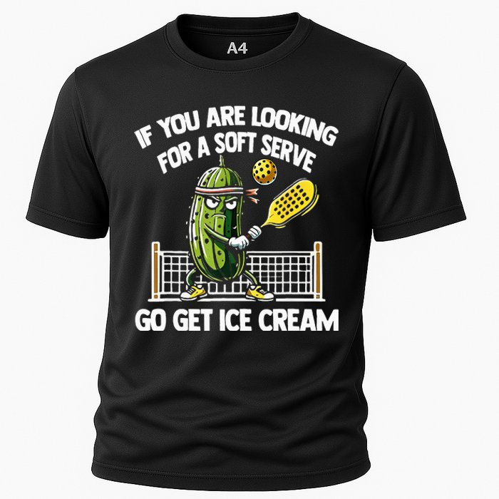 If You Are Looking For A Soft Serve Go Get Ice Cream Cooling Performance Crew T-Shirt