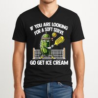 If You Are Looking For A Soft Serve Go Get Ice Cream V-Neck T-Shirt