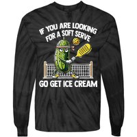 If You Are Looking For A Soft Serve Go Get Ice Cream Tie-Dye Long Sleeve Shirt