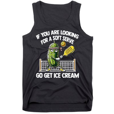 If You Are Looking For A Soft Serve Go Get Ice Cream Tank Top