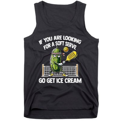 If You Are Looking For A Soft Serve Go Get Ice Cream Tank Top