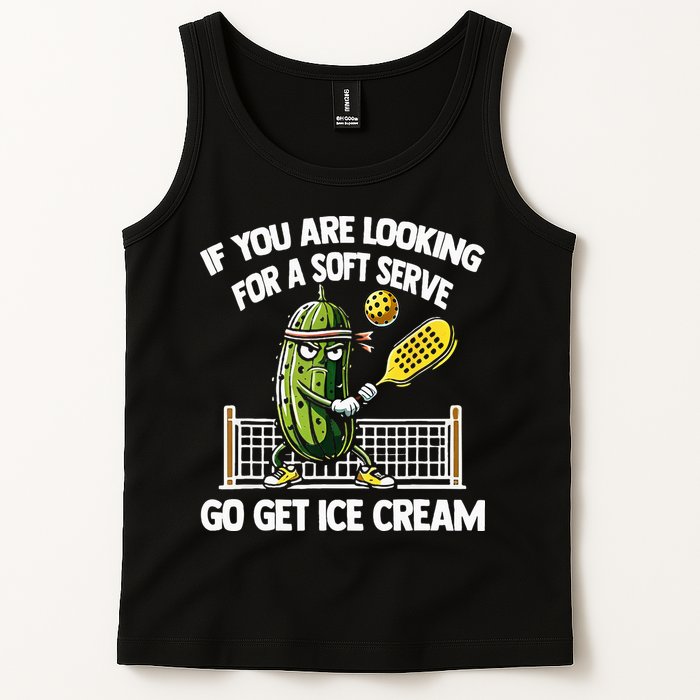If You Are Looking For A Soft Serve Go Get Ice Cream Tank Top