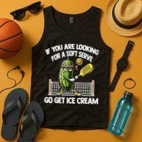 If You Are Looking For A Soft Serve Go Get Ice Cream Tank Top