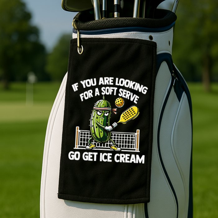 If You Are Looking For A Soft Serve Go Get Ice Cream Golf Towel