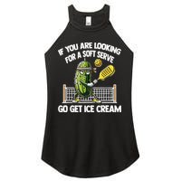 If You Are Looking For A Soft Serve Go Get Ice Cream Women's Perfect Tri Rocker Tank