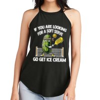 If You Are Looking For A Soft Serve Go Get Ice Cream Women's Perfect Tri Rocker Tank