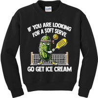 If You Are Looking For A Soft Serve Go Get Ice Cream Kids Sweatshirt