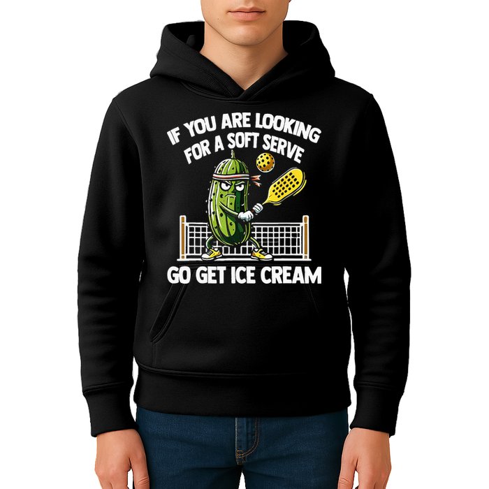 If You Are Looking For A Soft Serve Go Get Ice Cream Kids Hoodie