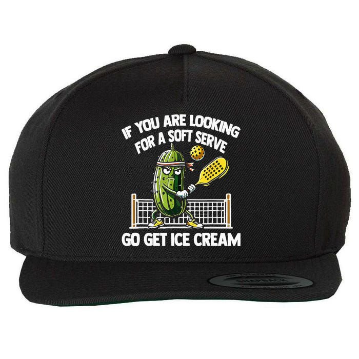 If You Are Looking For A Soft Serve Go Get Ice Cream Wool Snapback Cap
