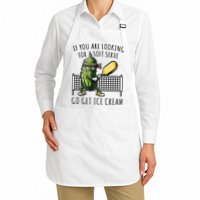 If You Are Looking For A Soft Serve Go Get Ice Cream Funny Pickleball Apron