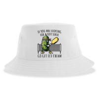 If You Are Looking For A Soft Serve Go Get Ice Cream Funny Pickleball Sustainable Bucket Hat