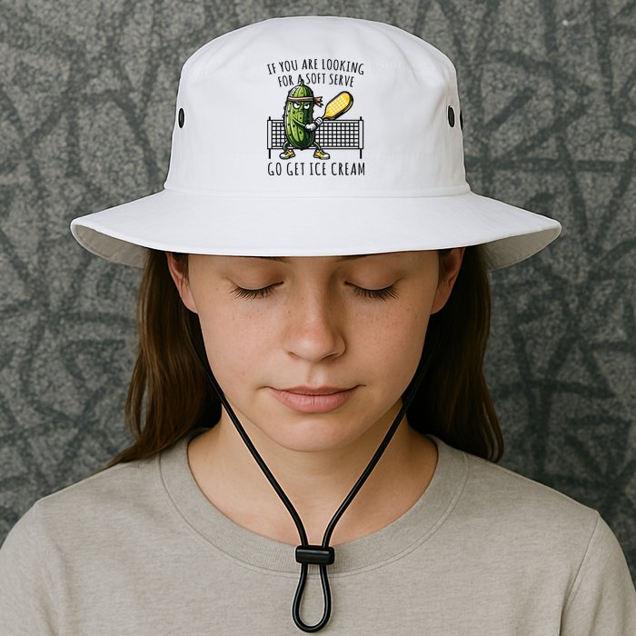 If You Are Looking For A Soft Serve Go Get Ice Cream Funny Pickleball Legacy Cool Fit Booney Bucket Hat
