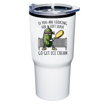 If You Are Looking For A Soft Serve Go Get Ice Cream Funny Pickleball Tumbler