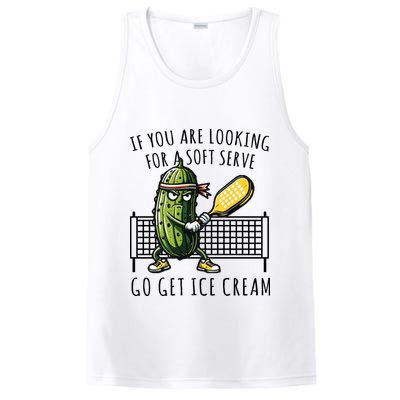 If You Are Looking For A Soft Serve Go Get Ice Cream Funny Pickleball PosiCharge Competitor Tank