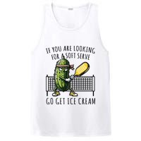 If You Are Looking For A Soft Serve Go Get Ice Cream Funny Pickleball PosiCharge Competitor Tank