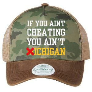 If You Aint Cheating You Ain't Michigan Legacy Tie Dye Trucker Hat