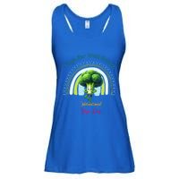 International Yoga And Eat Your Vegetables Day Huity Gift Ladies Essential Flowy Tank