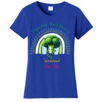 International Yoga And Eat Your Vegetables Day Huity Gift Women's T-Shirt