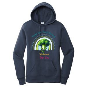 International Yoga And Eat Your Vegetables Day Huity Gift Women's Pullover Hoodie