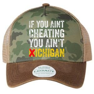 If You AinT Cheating You AinT Michigan Legacy Tie Dye Trucker Hat