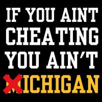 If You Aint Cheating You AinT Michigan Cooling Performance Crew T-Shirt