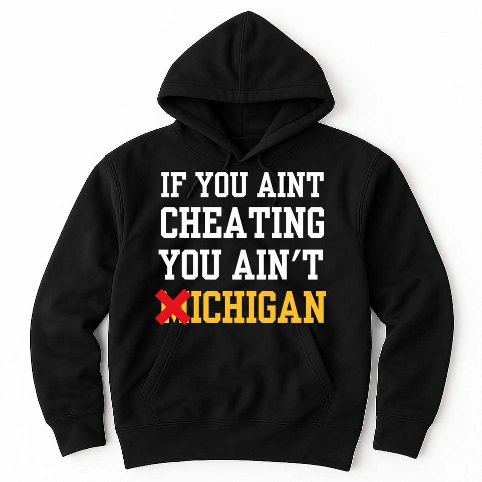 If You Aint Cheating You AinT Michigan Hoodie