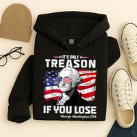 If You Aint First Youre Last Funny George Washington 4th Of July Hoodie