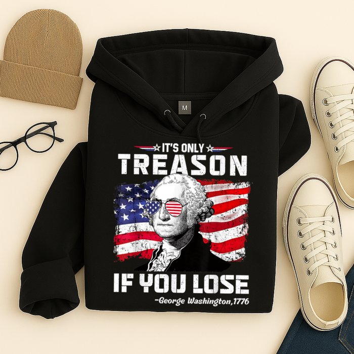 If You Aint First Youre Last Funny George Washington 4th Of July Hoodie