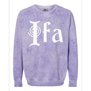 Ifa Yoruba African Expressions Spirituality Culture Colorblast Crewneck Sweatshirt