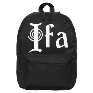 Ifa Yoruba African Expressions Spirituality Culture 16 in Basic Backpack