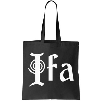 Ifa Yoruba African Expressions Spirituality Culture Tote Bag