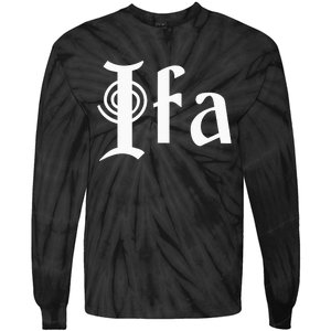 Ifa Yoruba African Expressions Spirituality Culture Tie-Dye Long Sleeve Shirt