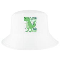 If You Are Happy And You Know It Oh No Funny Dinosaur Cool Comfort Performance Bucket Hat