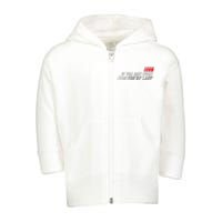 If You Ain't First You're Last Gift Moto Racing Funny Gift Toddler Zip Fleece Hoodie