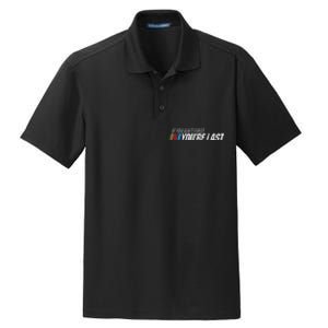 If You AinT First YouRe Last Dry Zone Grid Polo