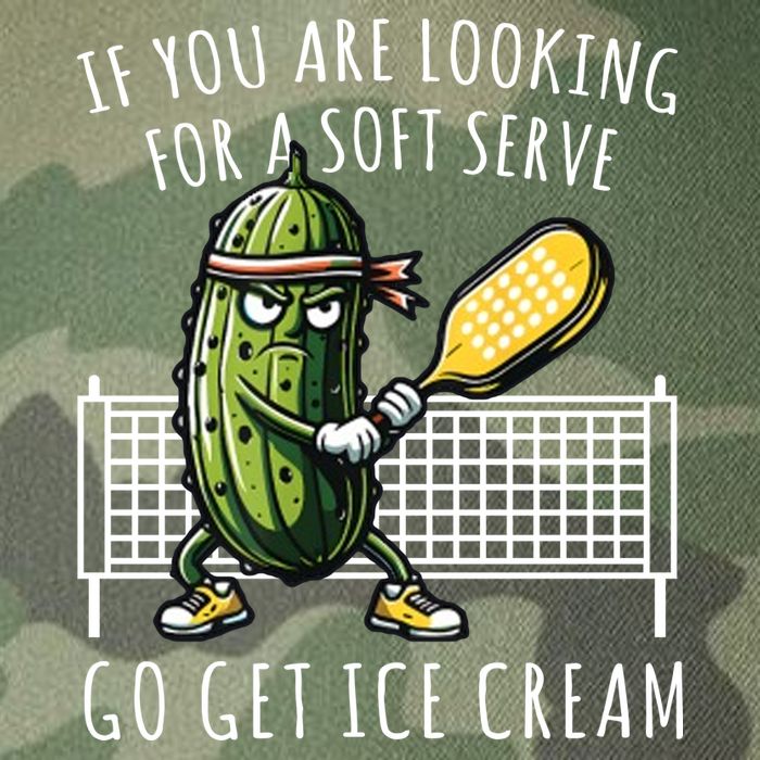 If You Are Looking For A Soft Serve Go Get Ice Cream Funny Pickleball Legacy Tie Dye Trucker Hat