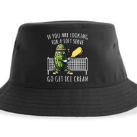 If You Are Looking For A Soft Serve Go Get Ice Cream Funny Pickleball Sustainable Bucket Hat