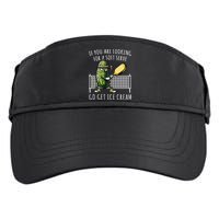 If You Are Looking For A Soft Serve Go Get Ice Cream Funny Pickleball Adult Drive Performance Visor