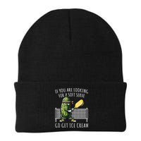 If You Are Looking For A Soft Serve Go Get Ice Cream Funny Pickleball Beanie