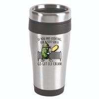 If You Are Looking For A Soft Serve Go Get Ice Cream Funny Pickleball 16oz Travel Tumbler