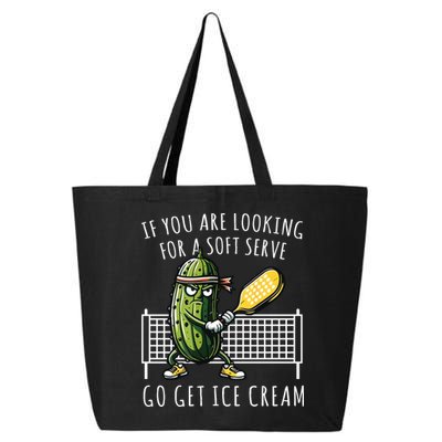 If You Are Looking For A Soft Serve Go Get Ice Cream Funny Pickleball 25L Jumbo Tote
