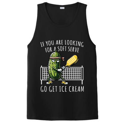 If You Are Looking For A Soft Serve Go Get Ice Cream Funny Pickleball PosiCharge Competitor Tank