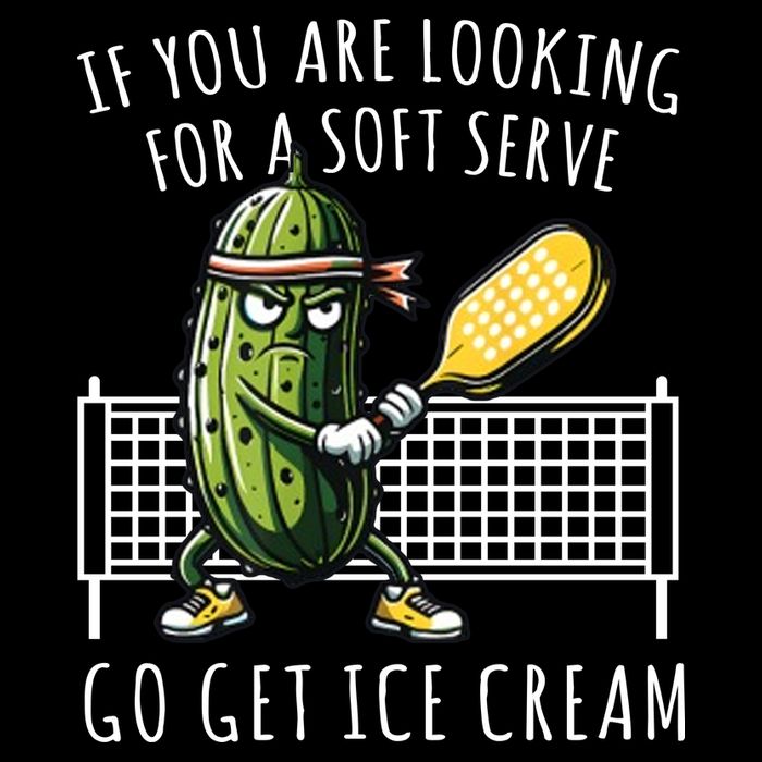 If You Are Looking For A Soft Serve Go Get Ice Cream Funny Pickleball Wool Snapback Cap