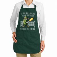 If You Are Looking For A Soft Serve Go Get Ice Cream Funny Pickleball Apron