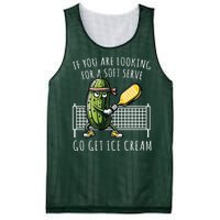 If You Are Looking For A Soft Serve Go Get Ice Cream Funny Pickleball Mesh Reversible Basketball Jersey Tank