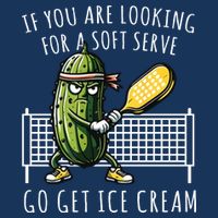 If You Are Looking For A Soft Serve Go Get Ice Cream Funny Pickleball Infant Baby Jersey Bodysuit