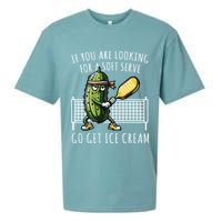 If You Are Looking For A Soft Serve Go Get Ice Cream Funny Pickleball Sueded Cloud Jersey T-Shirt