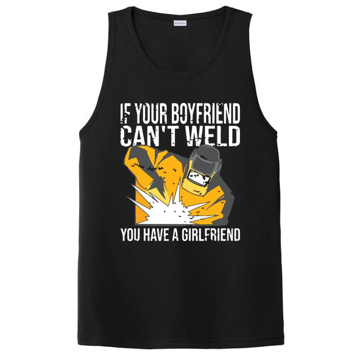 If Your Boyfriend Can't Weld Funny Welder PosiCharge Competitor Tank