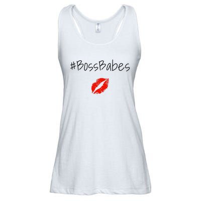 Im YoungloS Babymama #Bossbabe Ladies Essential Flowy Tank